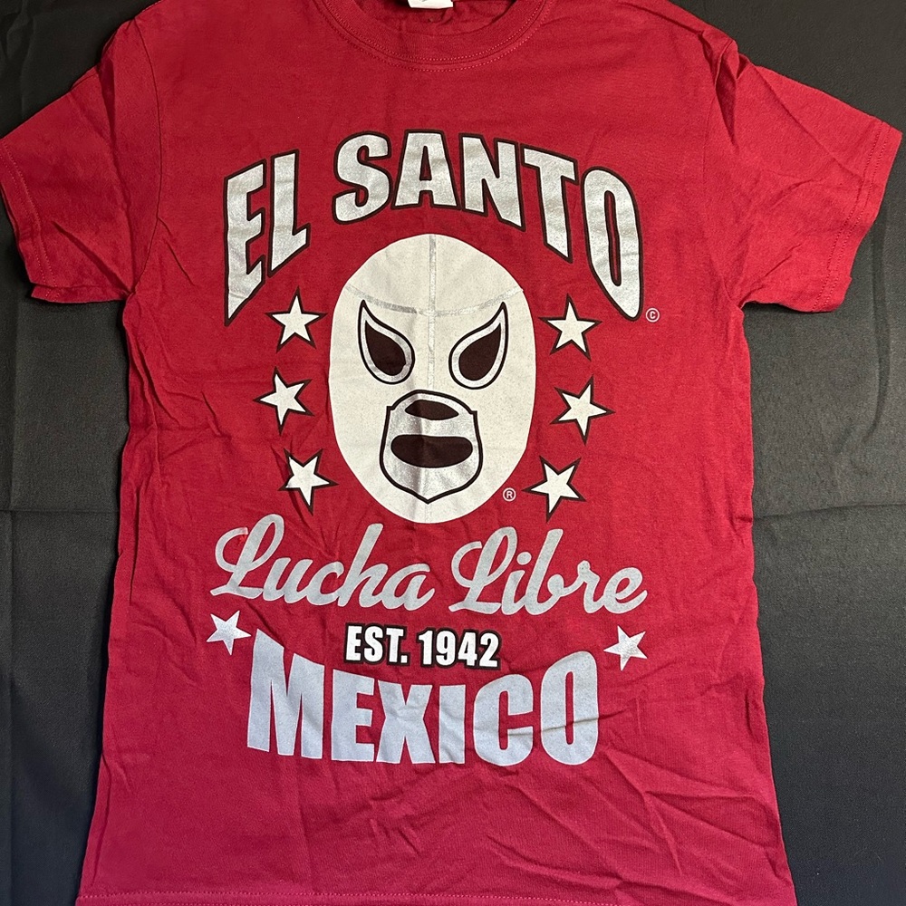 Hijo del Santo Lucha Libre Mexican wrestling tee - el santo